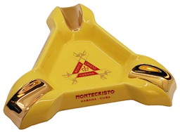 Zeige Details für Aschenbecher Montecristo gold Bild von Aschenbecher Montecristo gold