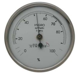 Bild von Haarhygrometer Chrom (67mm)