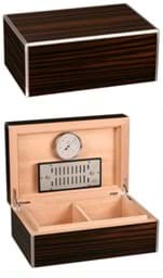 Zeige Details für Humidor Makassar Metal Bild von Humidor Makassar Metal