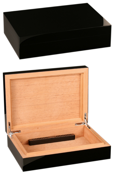 Bild von Humidor Sanctuary Black Piano