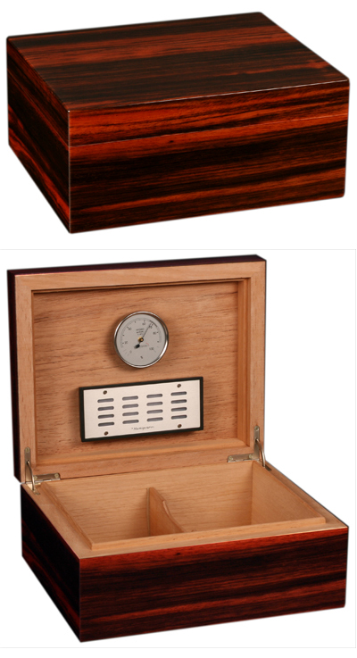 Bild von Humidor Makassar Satin II