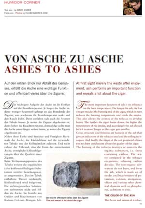 Bild für Kategorie Die Zigarrenasche