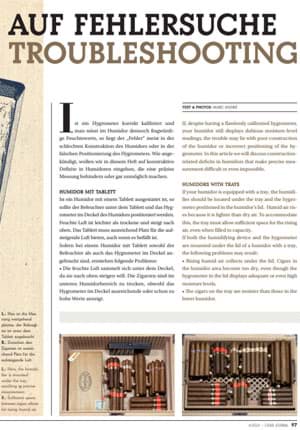 Bild für Kategorie Fehlersuche im Humidor