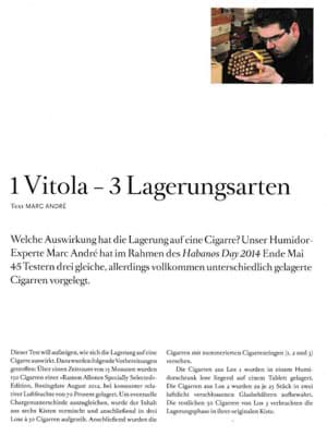 Bild für Kategorie Eine Vitola - drei Lagerungsarten