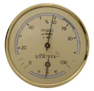 Bild von Thermohygrometer Messing (87mm)